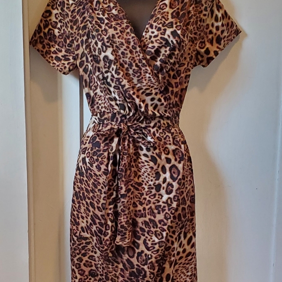 Kimono Leopard print wrap - Picture 7 of 9